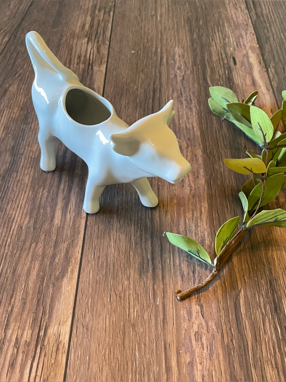Vintage French Cow Creamer/Pitcher